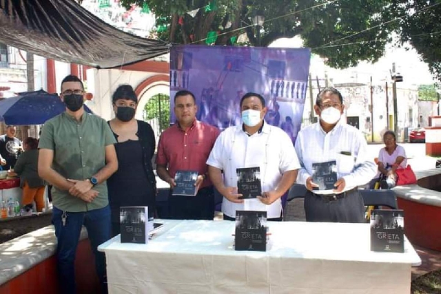 La presentación del libro “Memorias de la grieta” formó parte de las actividades en Tetecala.