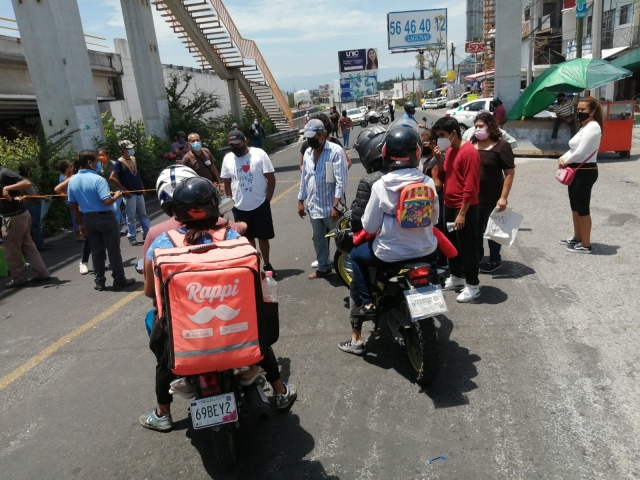 Protestan por falta de agua potable en El Polvorín