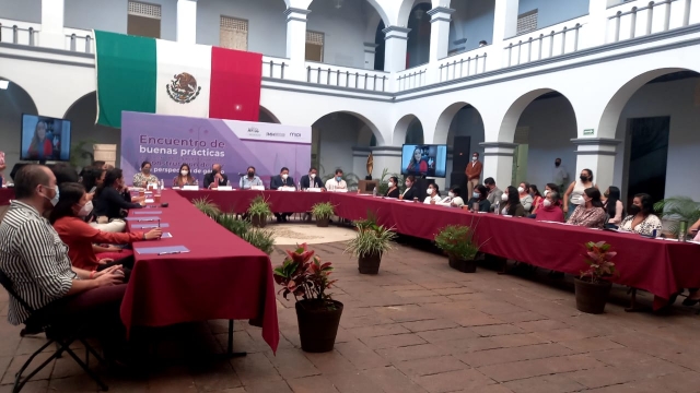 Efectúan encuentro en seguridad ciudadana y construcción de paz con perspectiva de género