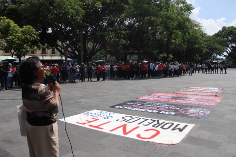 Josefina Martínez Romero no descartó que continúen las movilizaciones en Morelos.