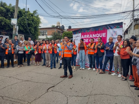 Jiutepec suma 39 obras públicas; alcalde anuncia inversión superior a 70 millones de pesos