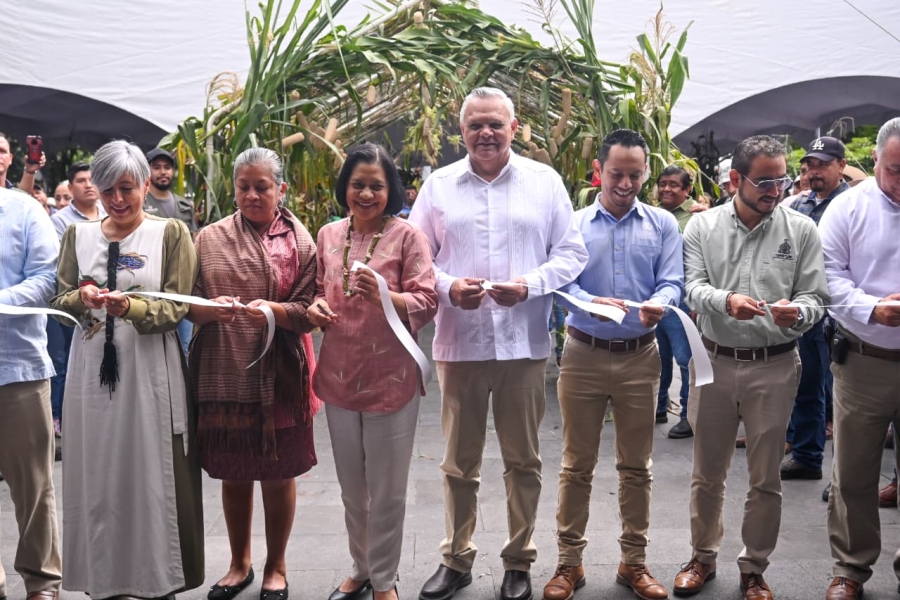 Celebra gobierno de 'La tierra que nos une' el Cuarto Festival de Maíces Nativos de Morelos