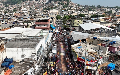 Brasil: cifra de muertos en operativo policial de Río de Janeiro suben a 132