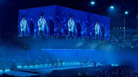 Tres heridos tras desplome de gradas en concierto en Palacio de los Deportes