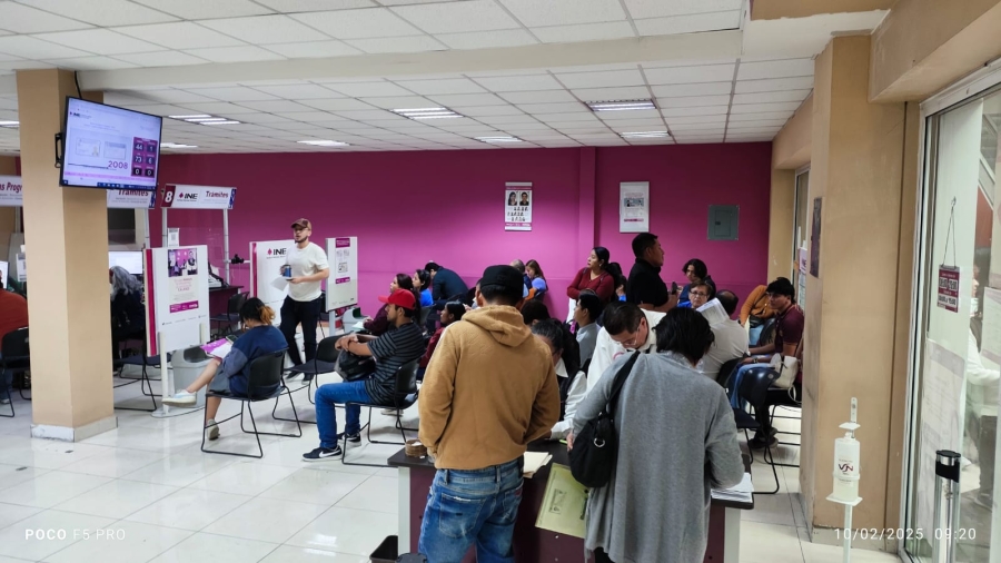 Más de 162 mil atenciones durante campaña especial de credencialización 2024-2025 del INE Morelos