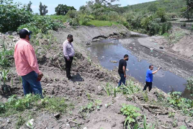 Los trabajos se realizan de manera coordinada entre el municipio y el estado.