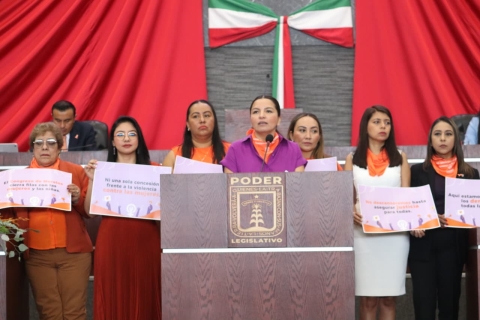 Inicia Congreso de Morelos '16 d&iacute;as de activismo para la eliminaci&oacute;n de la violencia contra las mujeres'