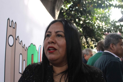 Jazmín Solano, diputada local, dijo que la designación de edil en Tepalcingo es asunto prioritario en el Congreso local. 