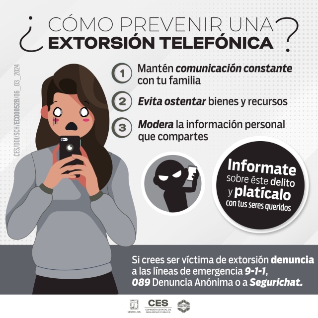 Cuenta CES con unidad cibernética para evitar que personas sean víctimas de extorsión en vacaciones