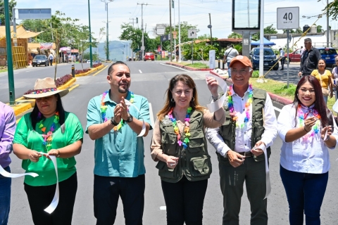 Mejora gobierno de Margarita González Saravia movilidad vial con rehabilitación del libramiento Emiliano Zapata – Temixco