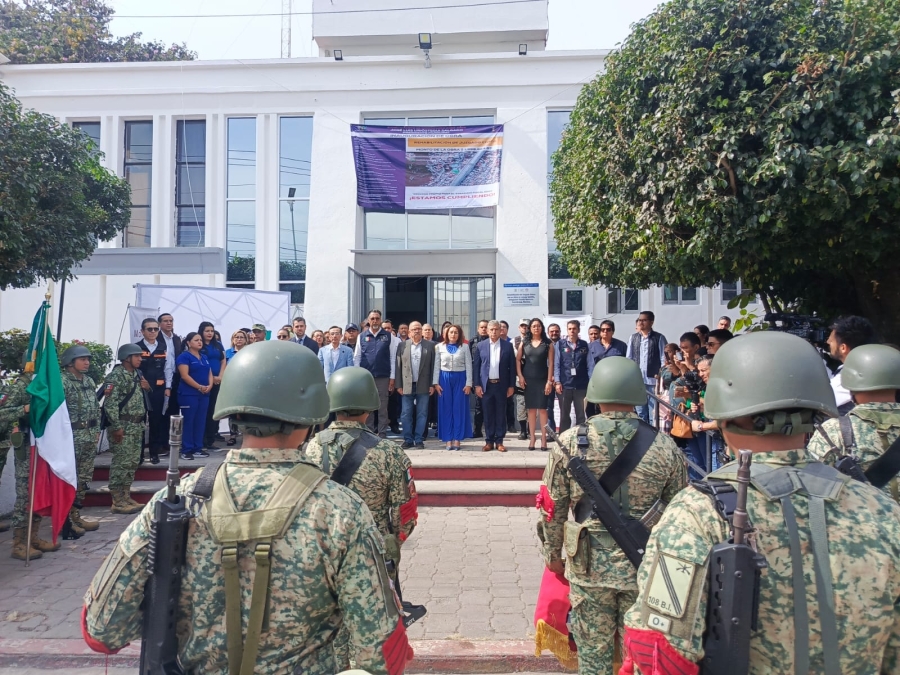 Inaugura alcalde capitalino rehabilitación del juzgado cívico en la colonia Satélite