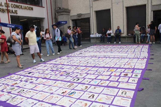 Activistas se manifestaron ayer en la sede del TSJ. 