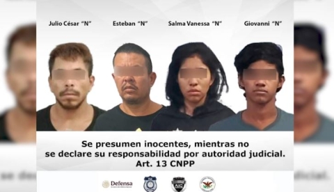 Informa FGE aprehensión de presuntos responsables de homicidio en Tetecala