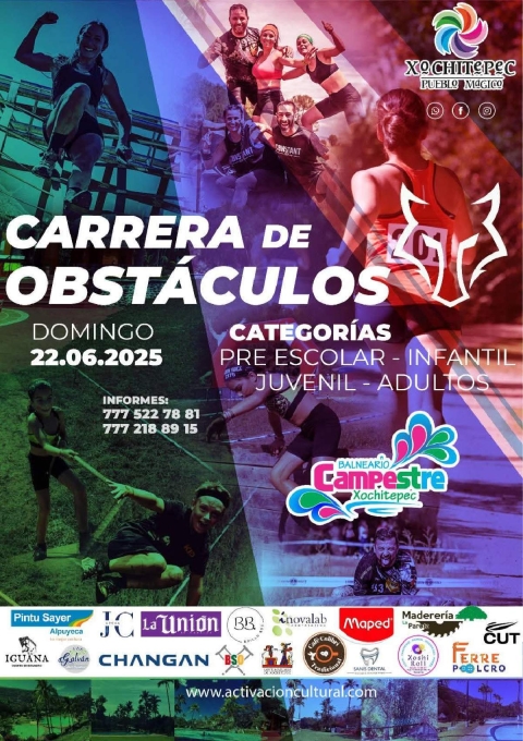 Los kits incluyen una playera conmemorativa de la carrera, el número de participación, un morral y la entrada al balneario El Campestre, en Xochitepec.