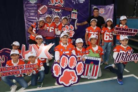 Las categorías Rabbit, Hornets, Irons, Tauros y Ponys de los Wildcats Cuernavaca recibieron sus nuevos jerseys y están listas para entrar en acción en la Liga de Football Americano del Estado de México A.C. (Fademac).