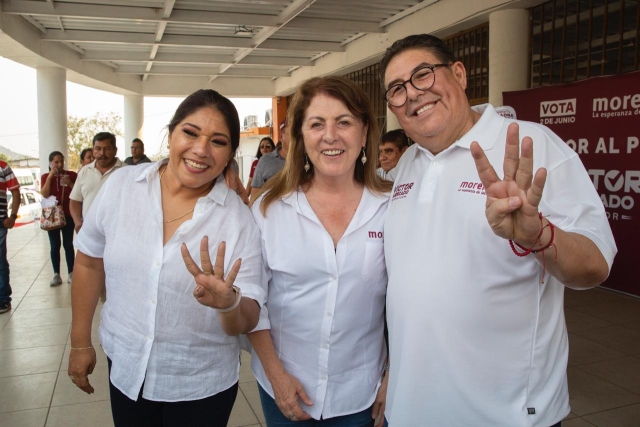 Víctor y Margarita reciben respaldo del sector transporte y dan muestra de unidad a la 4T