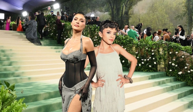 ¿Separadas al nacer? Kylie Jenner es comparada con &#039;La Venenito&#039; tras su aparición en la Met Gala