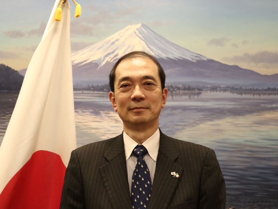 Embajador japonés en México, Kozo Honsei.