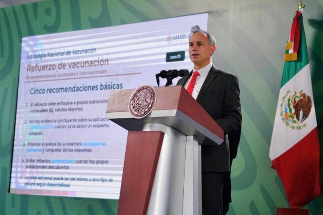 Descartan cuarta ola de COVID en México.