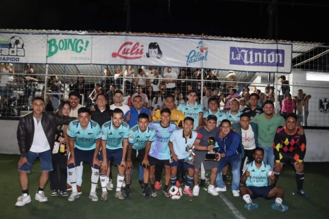 Don Atilio es el indiscutible campeón de la Copa Alboa 2025, que se disputó en la cancha de futbol rápido La Cascada.