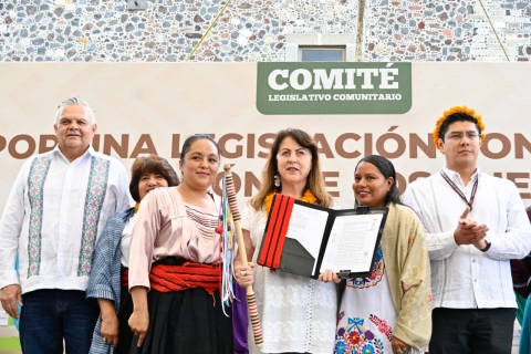 En este gobierno el pueblo manda: Margarita González Saravia