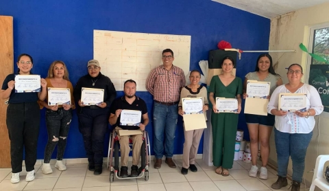 Clausuran curso de Lengua de Señas Mexicana en Mazatepec