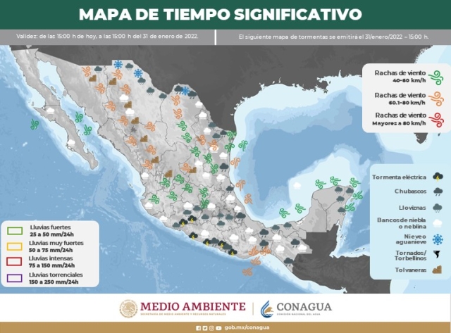 Tiempo estable para esta semana en Morelos