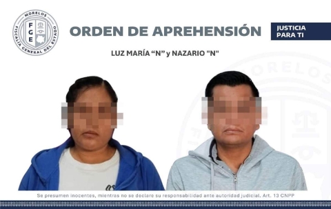 Capturan a pareja por violaci&oacute;n y corrupci&oacute;n de menores