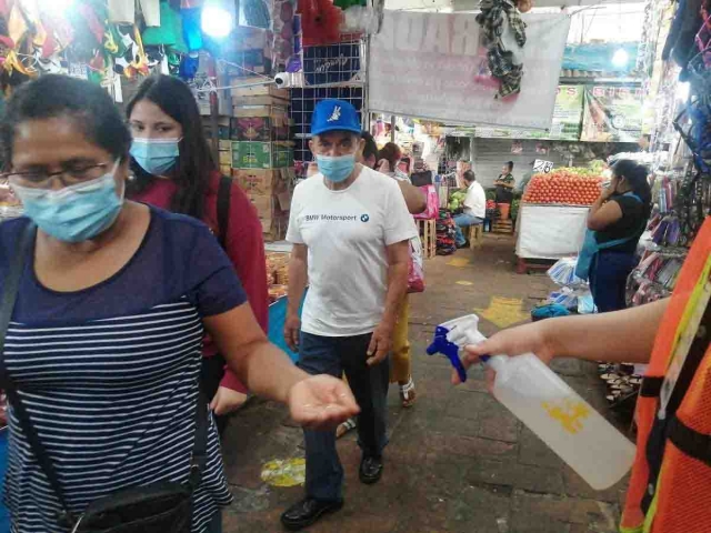 “Debemos seguir las medidas para controlar los contagios…”, señaló el dirigente de la Unión de Comerciantes. 