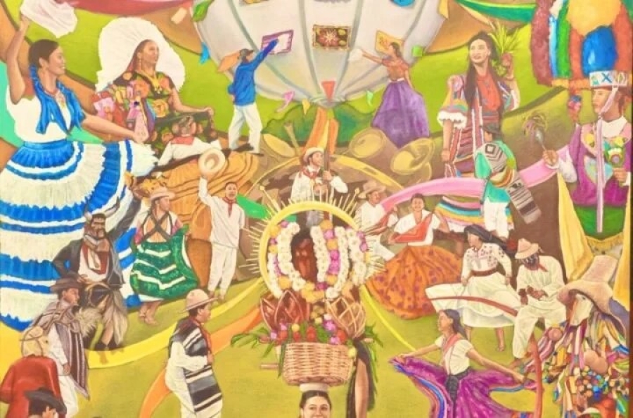 'Lazos de fraternidad': Imagen oficial de la Guelaguetza 2025 destaca la unidad cultural