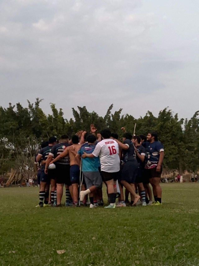 El equipo Tlahuica Rugby se impuso al Bacv por marcador de 57-41.
