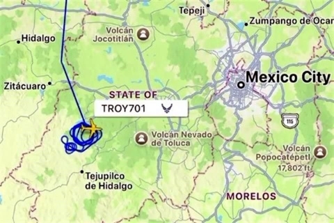 Dron militar estadounidense sobrevuela Edomex por casi dos horas