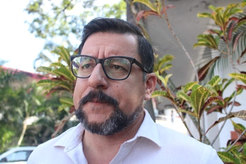 Jorge Alberto Barrera, coordinador de Movilidad, defendió la iniciativa de ley de transporte que promueve el gobierno estatal. 