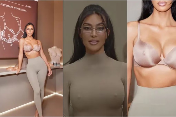 Kim Kardashian crea innovador sostén que desafía el cambio climático