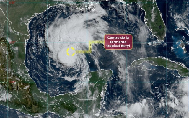&#039;Beryl&#039; volverá a ser huracán antes de impactar el noreste de México
