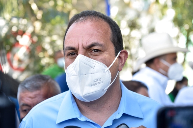 Morelos trabaja en el combate a la delincuencia: Cuauhtémoc Blanco
