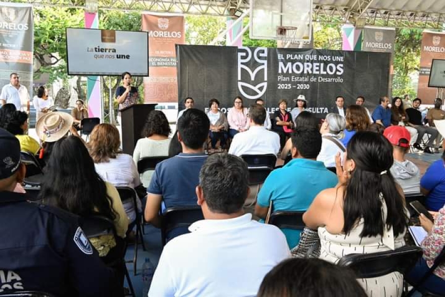 Entrega gobierno de Margarita González Saravia 'Plan Estatal de Desarrollo' al Congreso de Morelos