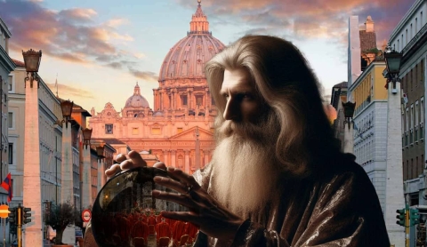 Tras la muerte del Papa Francisco, revive la profecía de Nostradamus sobre el Papa negro