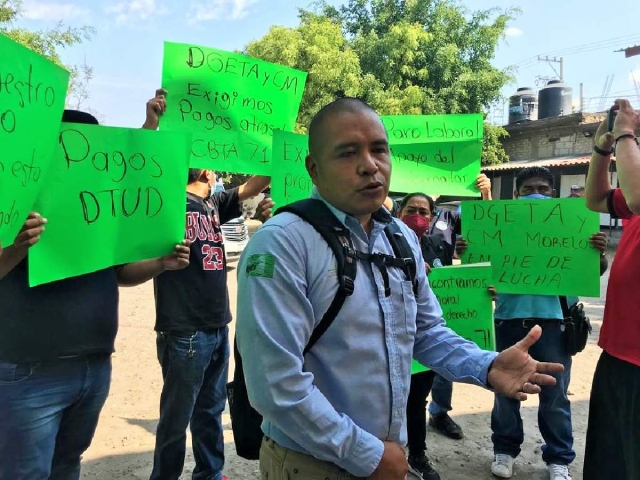 Los inconformes señalaron que los paros serán escalonados si no hay respuesta a sus exigencias.