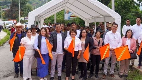 Arranca la obra de reencarpetamiento de la calle 5 de Mayo en Tetela del Volcán