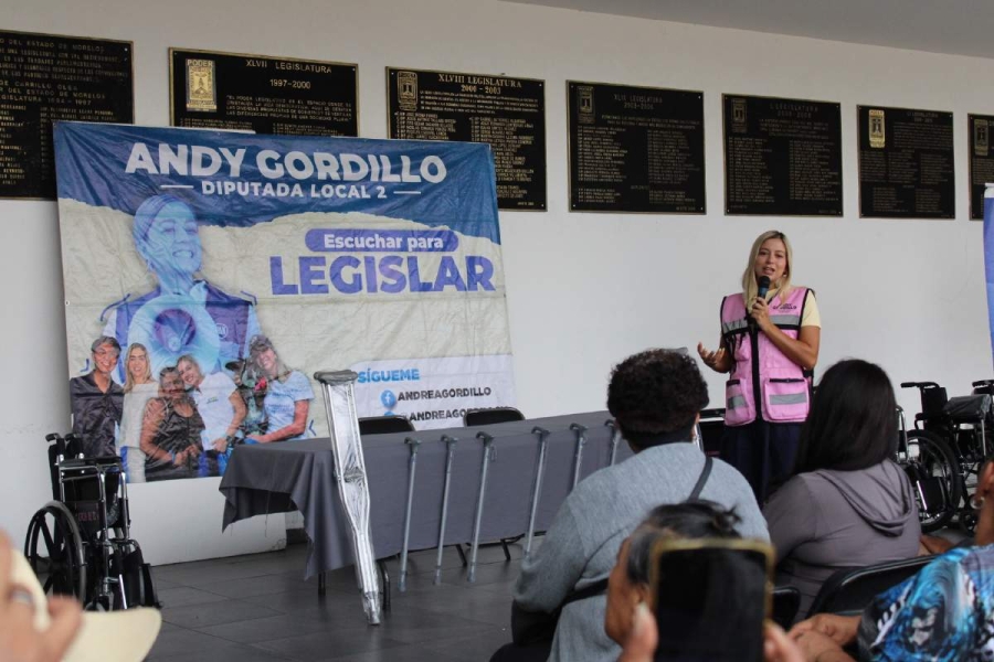 Quedan mujeres sin paridad: Andrea Gordillo