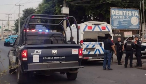 Agreden a tiros a dos hombres en Cuautla