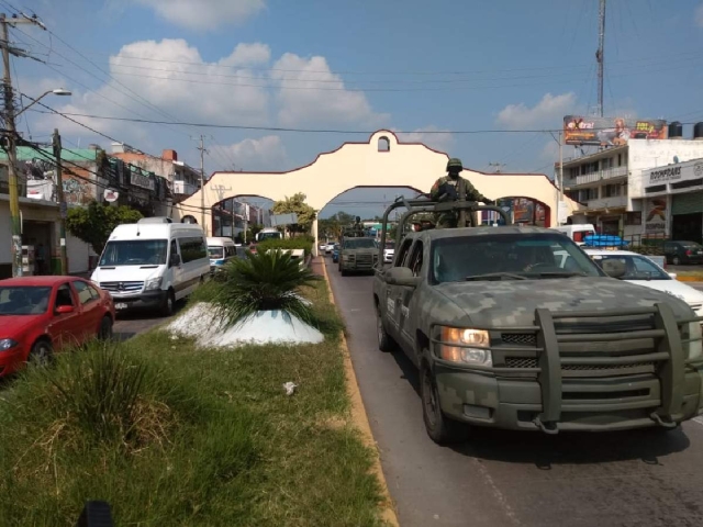 La Sedena anunció el envío de 120 elementos más del Ejército para reforzar las labores de seguridad. 