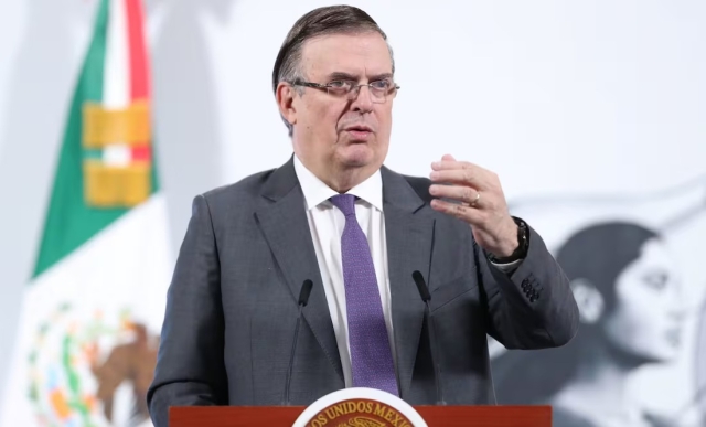 México ya está en negociaciones con EU, informa Ebrard ante nuevo arancel