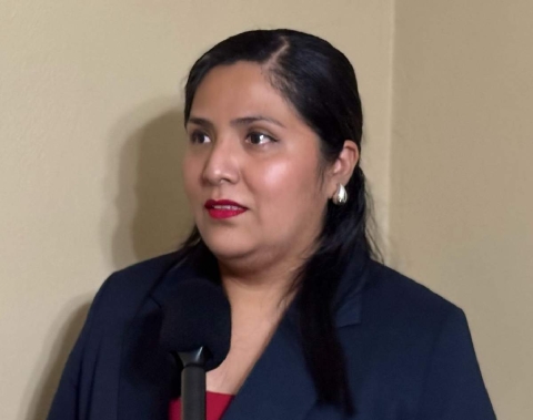 Patricia Falcón alertó sobre la desigualdad laboral entre hombres y mujeres en el país.   