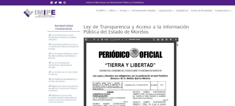 Un ejercicio de Transparencia 