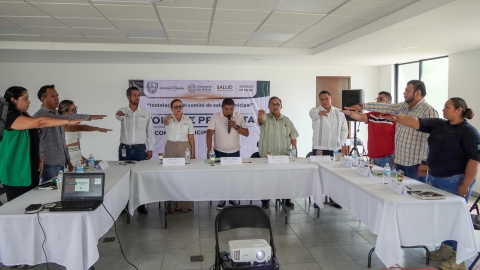 Formaliza Ayuntamiento de Emiliano Zapata instalación de su Comité Municipal de Salud