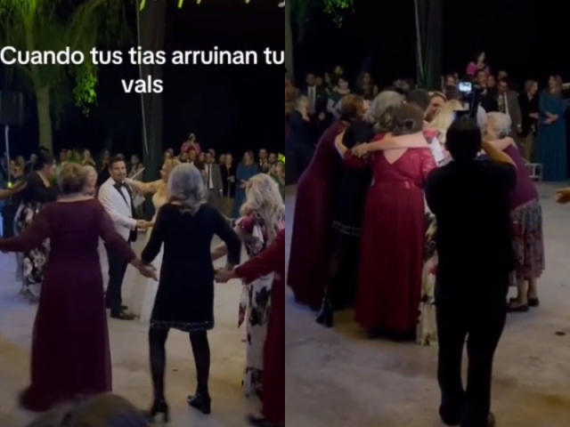 Tías interrumpen vals en boda: Entre la tradición y la controversia