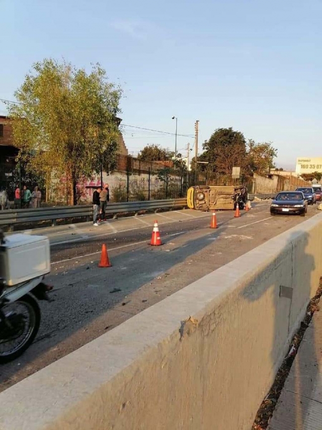 La Guardia Nacional atribuyó el accidente al exceso de velocidad.