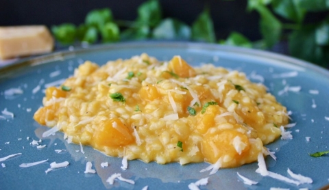 Risotto de calabaza y parmesano: la receta ideal para esta temporada